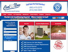 Tablet Screenshot of coolnow.com